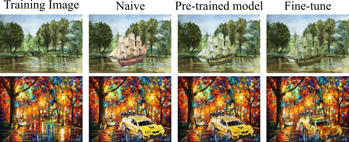 ConSinGAN Fine-tuning